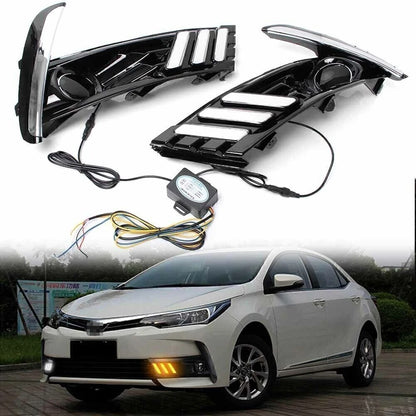 Carbon Fiber Key Fob Case for Toyota Alphard RAV4 Hilux (2015–2023)