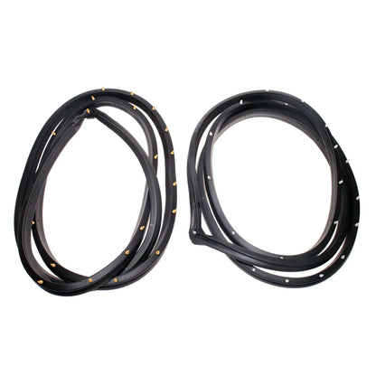 Set of 4 Front Door Weatherstrip Rubber for Honda City (1996–2002)