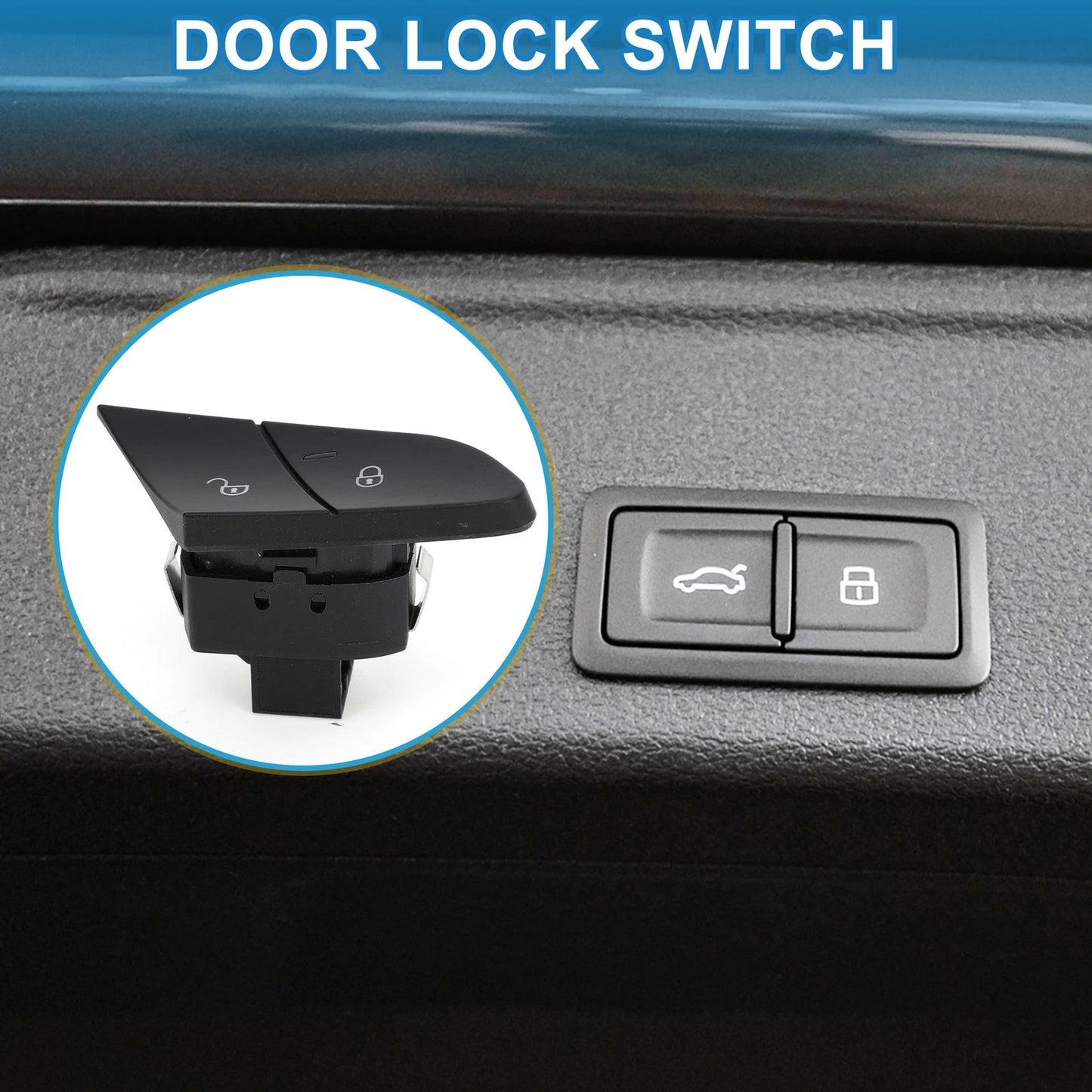 Door Lock Switch No.7PP962107EIVI for Porsche Cayenne Panamera (2003–2023)