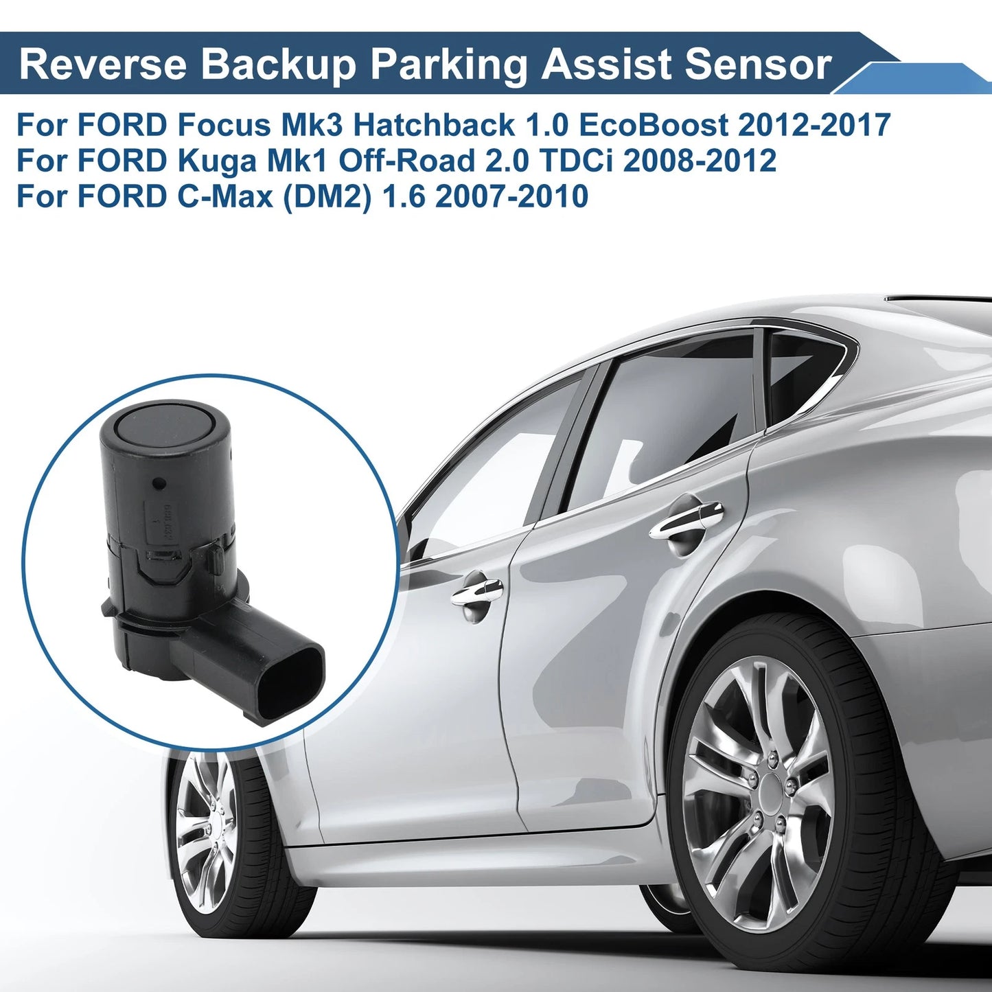 Reverse Backup Parking Sensor No. 3M5T15K859CAW for Ford Focus Mk3 (2011–2018)