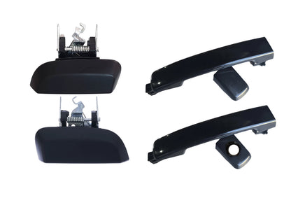 Set of 4 Outer Door Handles for Nissan Pathfinder R51 (2005–2013)