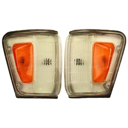 2X Grey Trim Corner Indicator Park Lights for Toyota Hilux 1988–1991