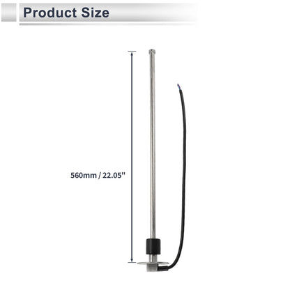 Fuel Sending Unit and Gauge Kit 240-33 Ohm for Boat Truck Vehicle