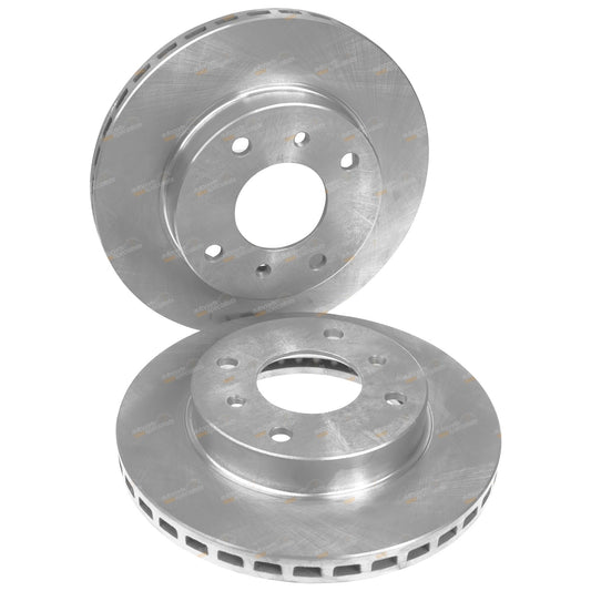 2 Front Disc Brake Rotors for Nissan Skyline R32 (1990–1993)