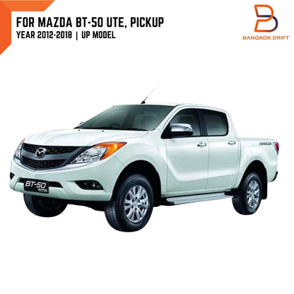 Fog Lamp Spot Light for Mazda BT-50 UTE (2012-2018) - Black Cover Chrome Trim