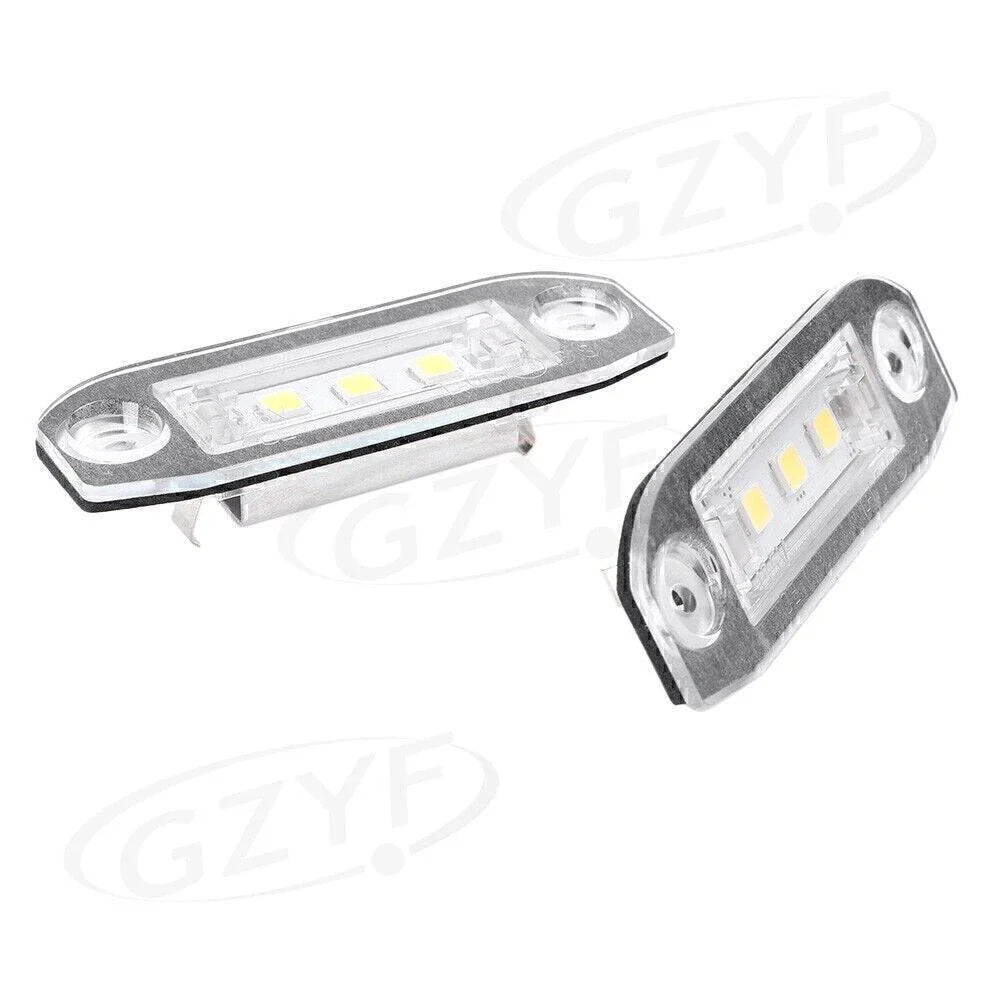 LED Rear License Plate Light for Volvo XC70 V50 C70 V70 XC60 (2001-2016)