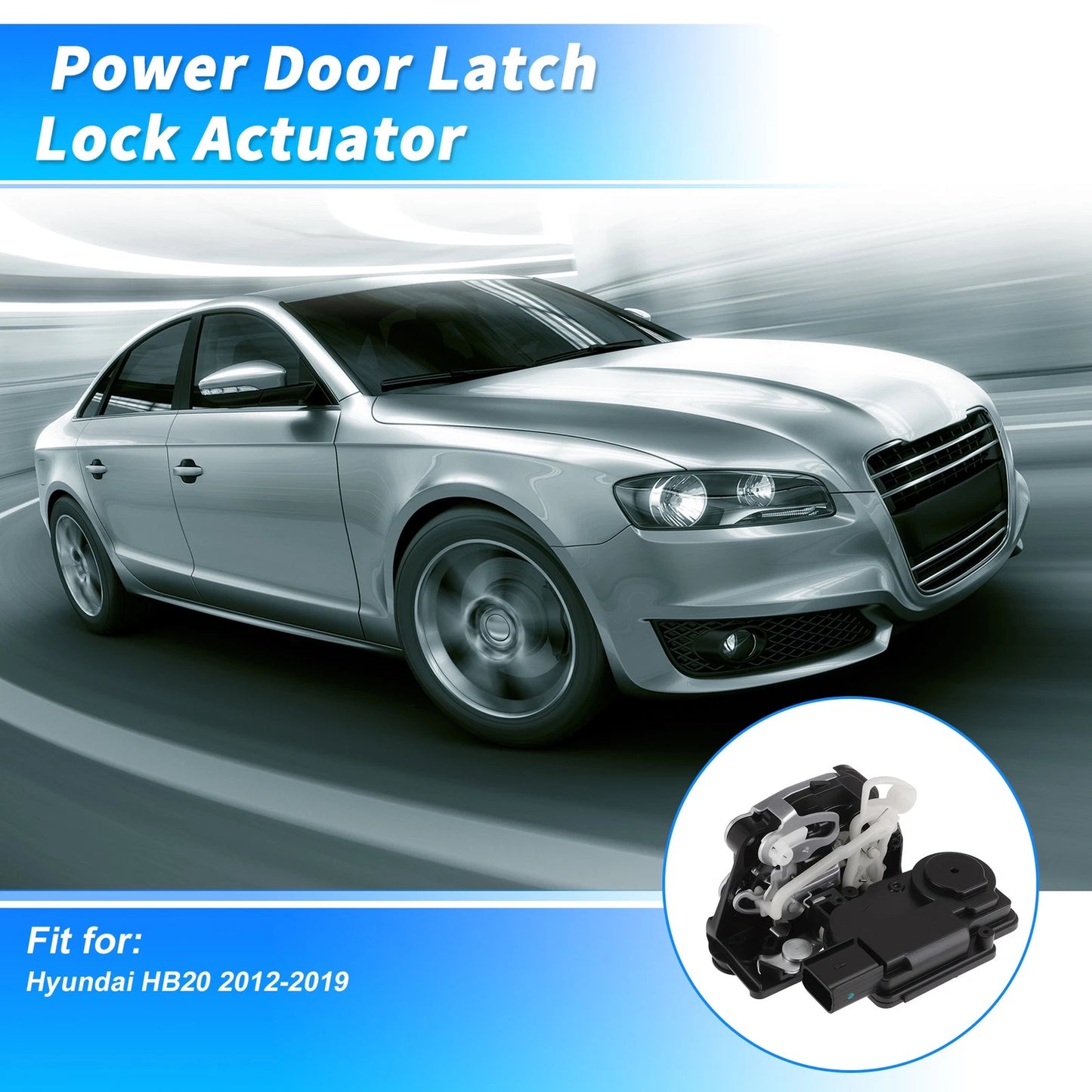 Rear Right Power Door Lock Actuator for Hyundai HB20 (2012–2019) 814201S010