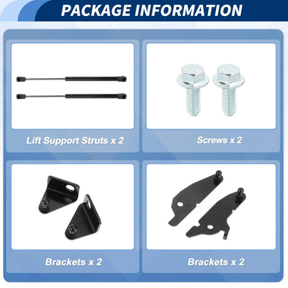 Set of 2 Hood Lift Support Struts for Toyota Tacoma (2024–2025), 4Runner (2025)