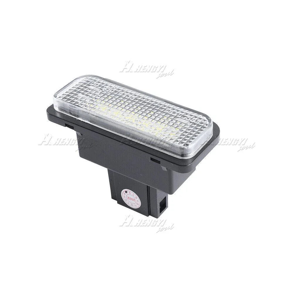 2PC White LED License Plate Light for Mercedes W203 W211 W219 Tesla Model S
