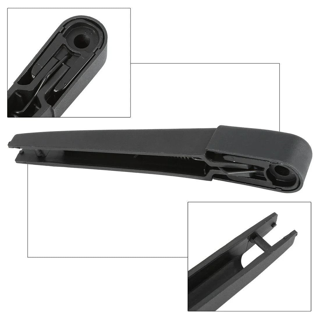 Rear Windshield Wiper Blade Arm Set 230mm for Hyundai Veloster (2011-2018)