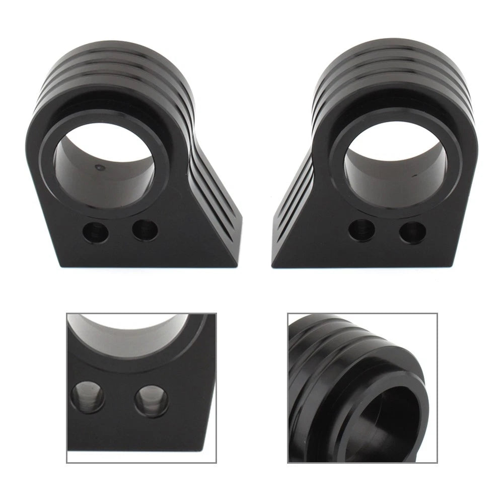 Handlebar Riser Spacer Adapter Kit for Kawasaki ZZR1100 GPZ1100 ZX1000E (1989–2001)