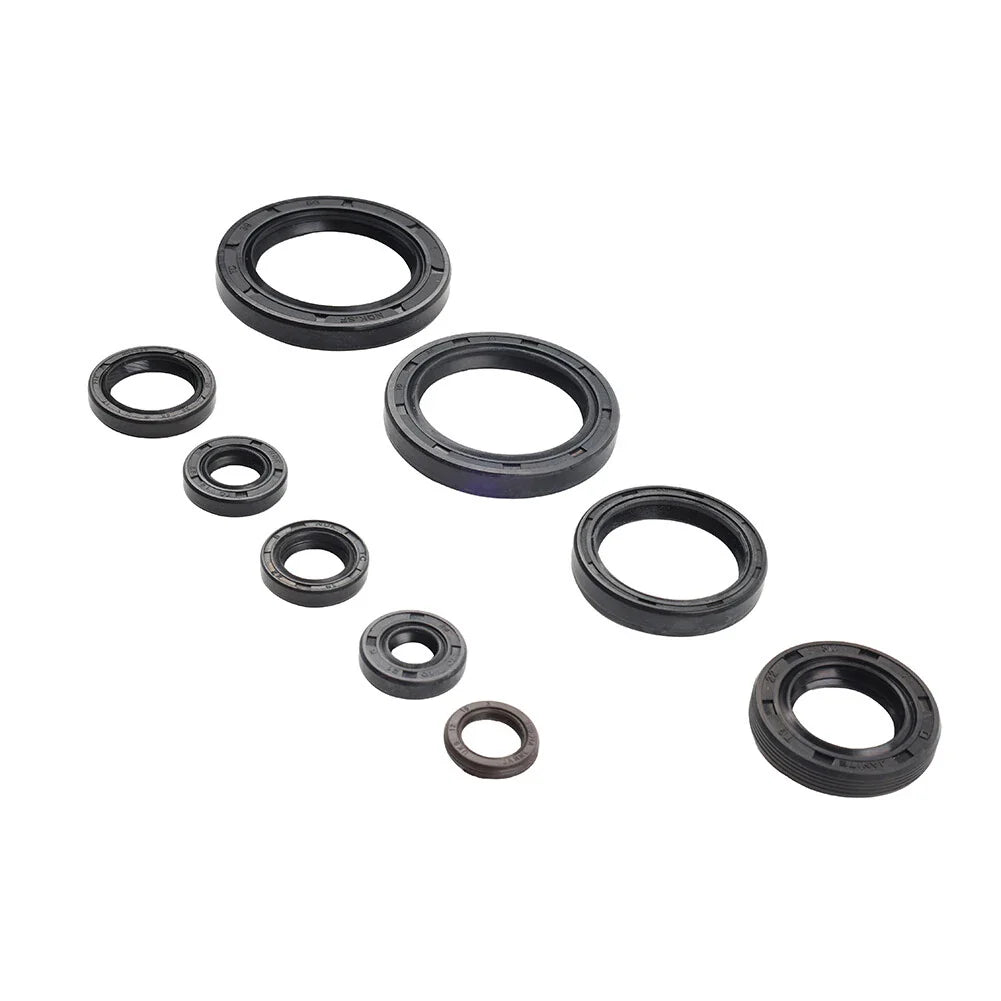9 x Engine Oil Seal Kit for Honda CRF450R (2009-2014)
