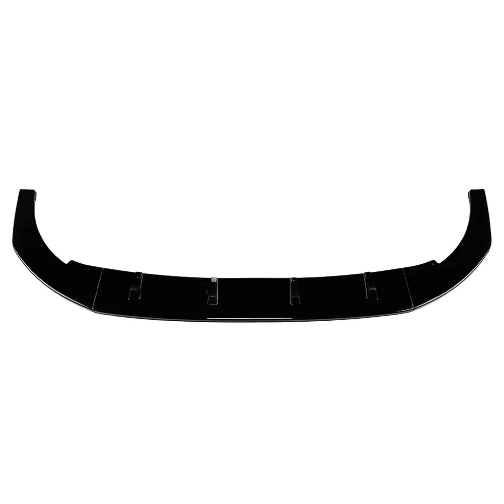 Black Front Bumper Lip Spoiler for Volkswagen Golf 8 CS R (2020-2024)