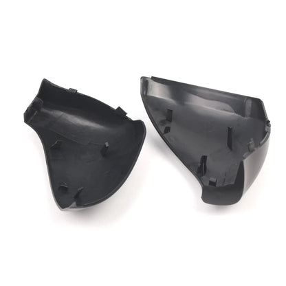 Pair Matte Black Side Wing Mirror Cap Cover for Peugeot 207 (2006–2013)