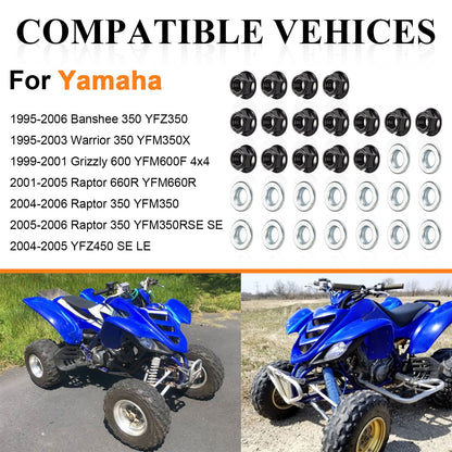 Wheel Nut with Washer for Yamaha Warrior 350 YFM350X (1995–2003)