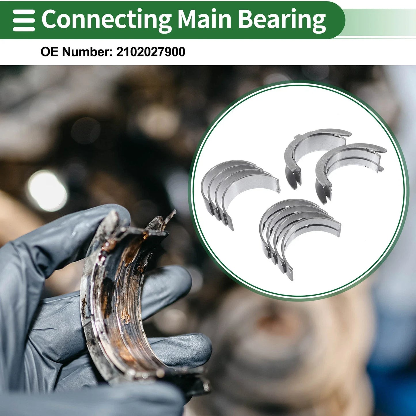 Main Bearing Set for Hyundai Elantra 2000-2010