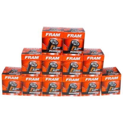 Set of 12 Engine Oil Filters for Various Models (PH4985A)