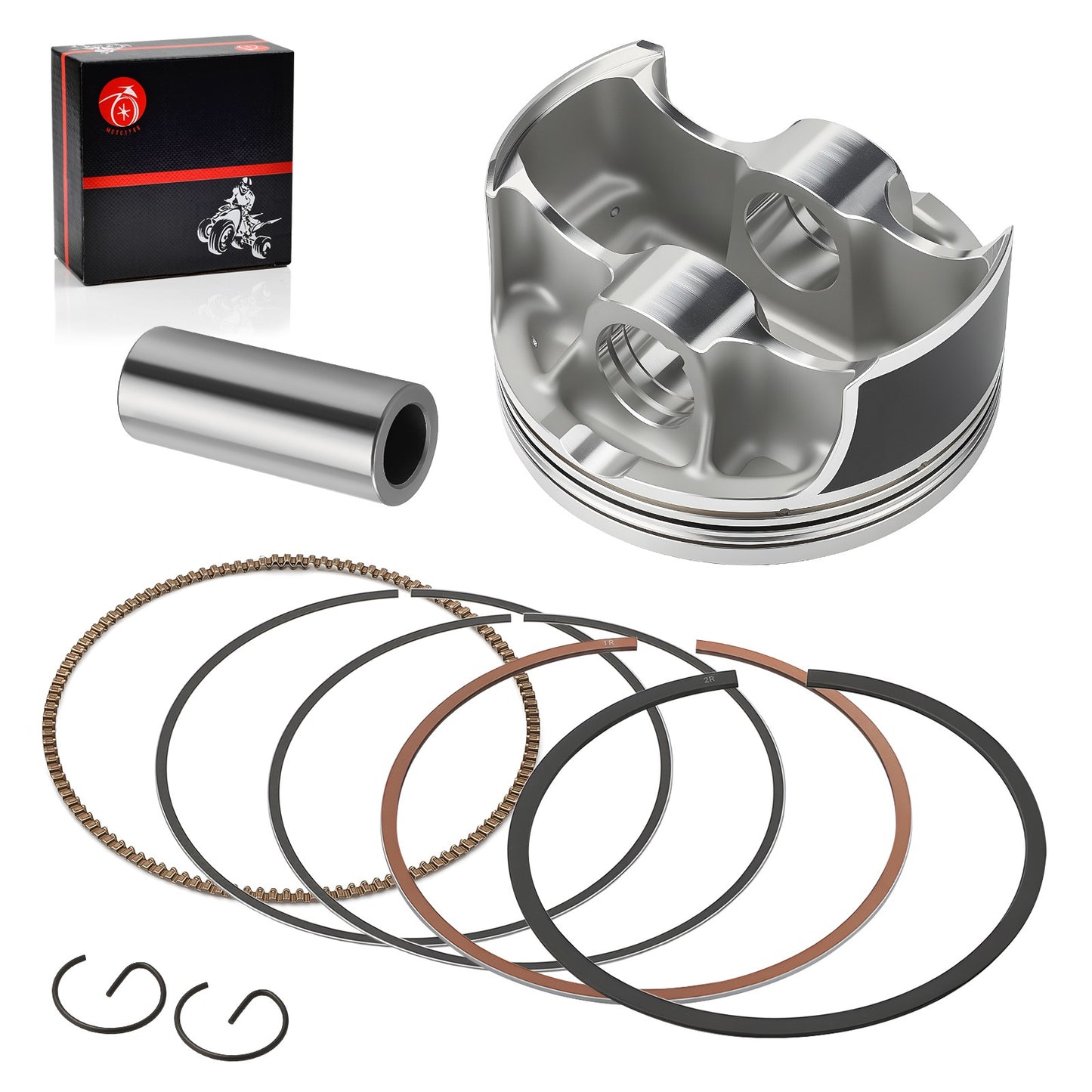 STD Forged Piston Kit with Rings for Yamaha Rhino 700 (2008–2012)