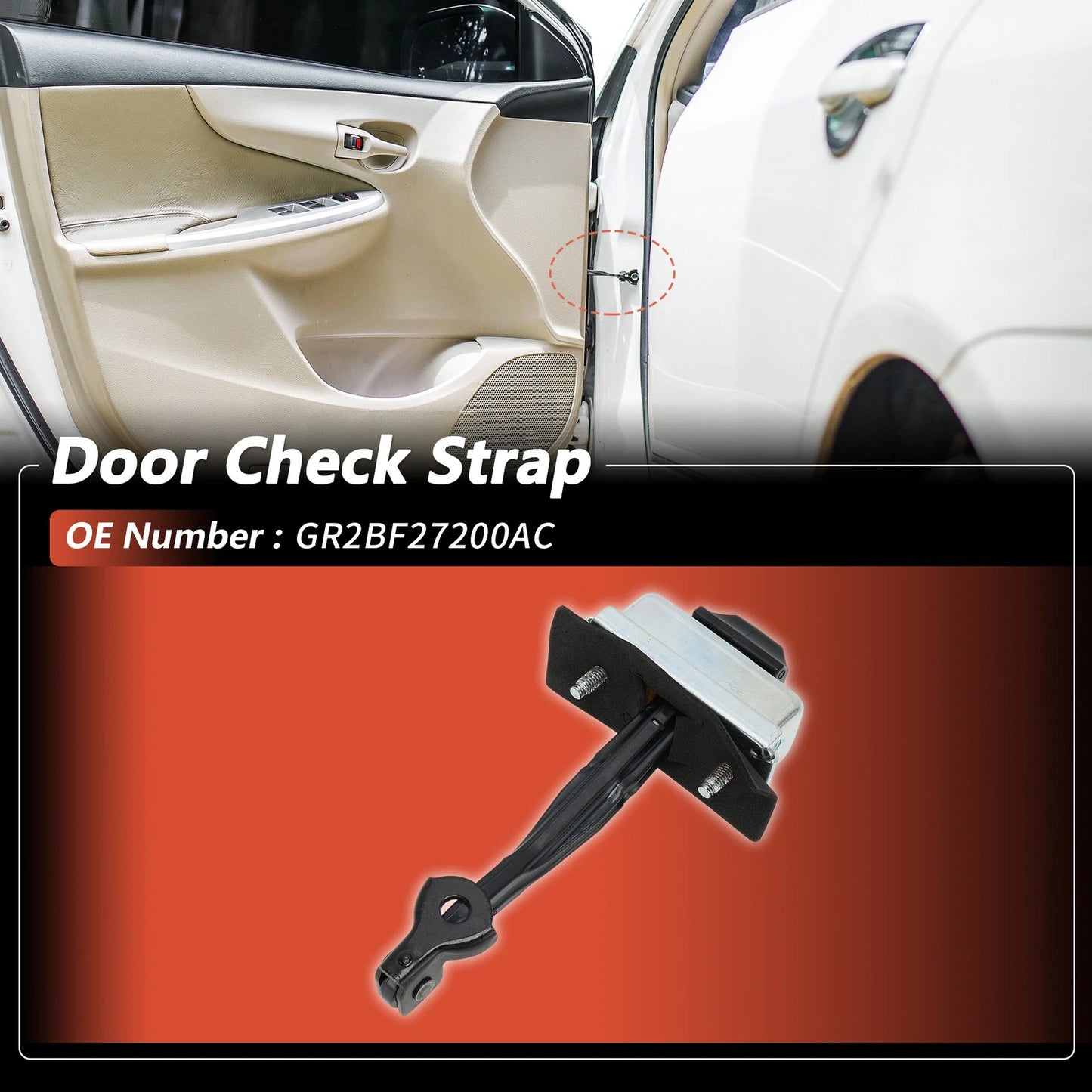 Door Check Strap for Ford Taurus (2015–2019) No.GR2BF27200AC
