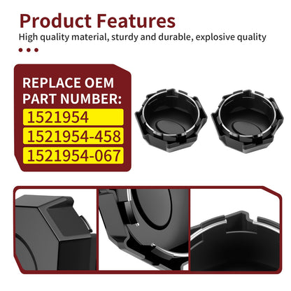2 Wheel Rim Caps for Polaris Ranger XP 570 (2016)