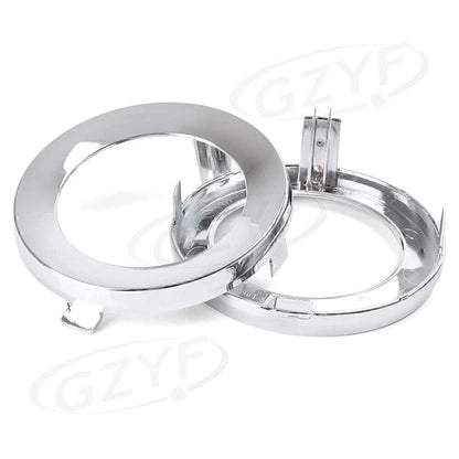 Front Fog Light Lamp Cover Trim Ring for Subaru Forester (2009-2013) Chrome