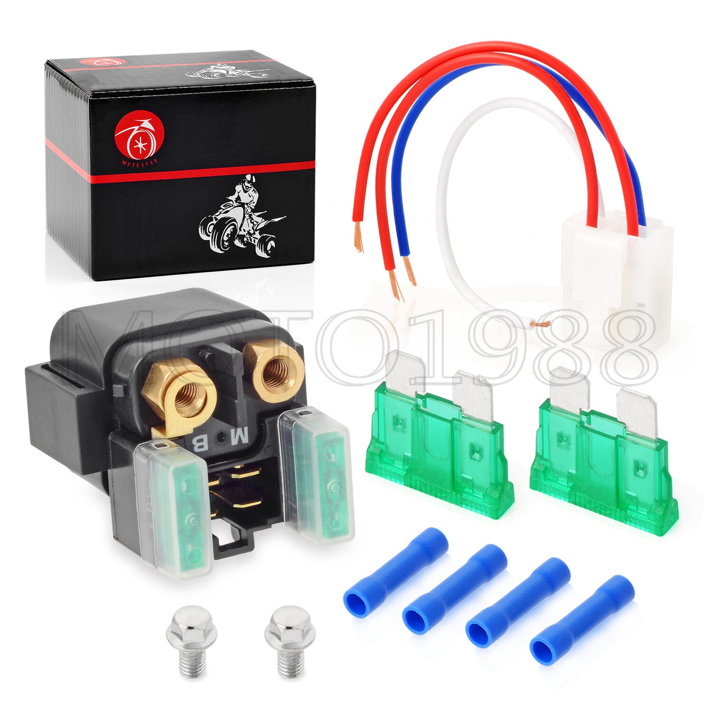 Starter Solenoid Relay for Yamaha Road Star S 1700 XV1700 (2008–2014)