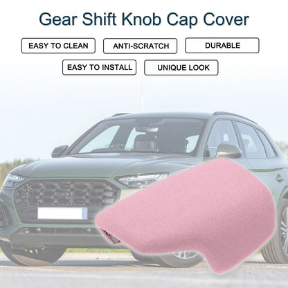 Gear Shift Knob Cap Cover for Audi A4 B9 A5 Q5 Q5L A6 Q7 S4 S5 (2016–2023)