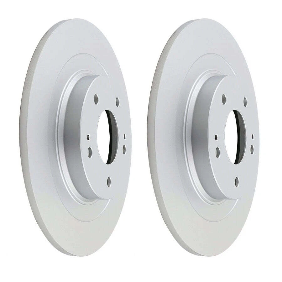Pair Rear Brake Disc Rotors for Citroen C4 Aircross, Peugeot 4008 (2012–2012)