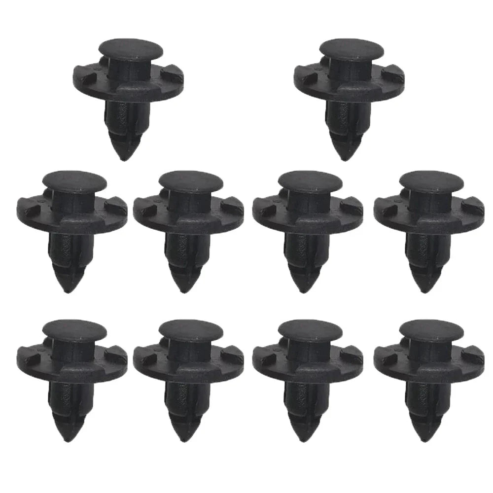 10 x Car Hole Fender Plastic Retaining Clips for Nissan Altima Frontier Maxima