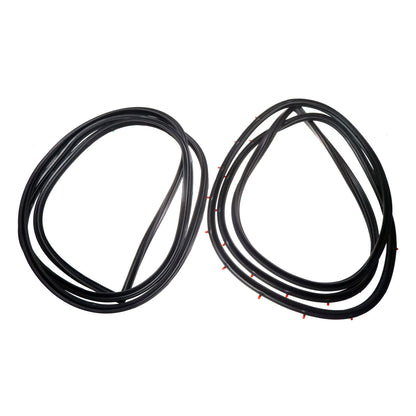 Set of 4 Door Weatherstrips for Toyota Corolla 2D Sedan Coupe (1970–1974)
