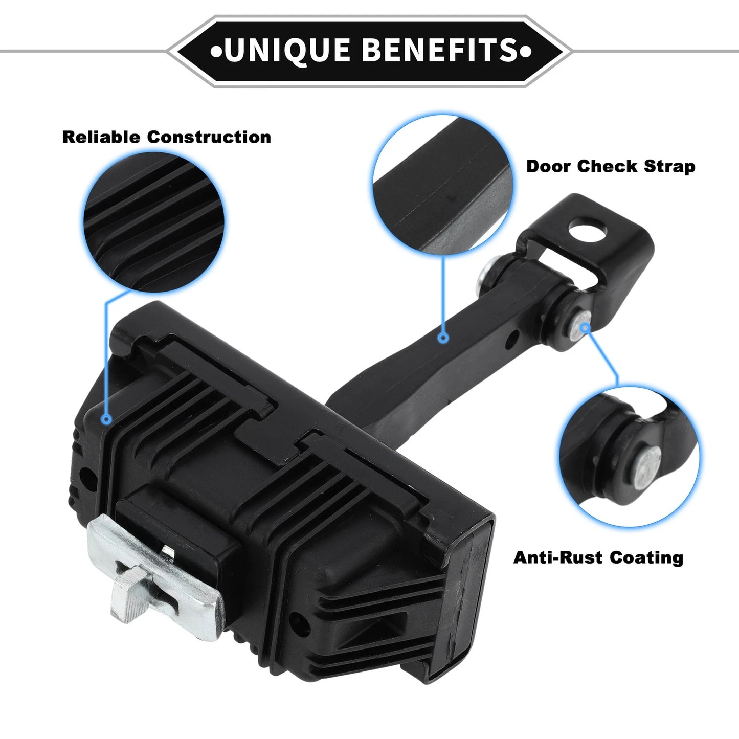 Door Check Strap Stopper Limiter No. 51218204173 for BMW 323Ci (2000–2006)