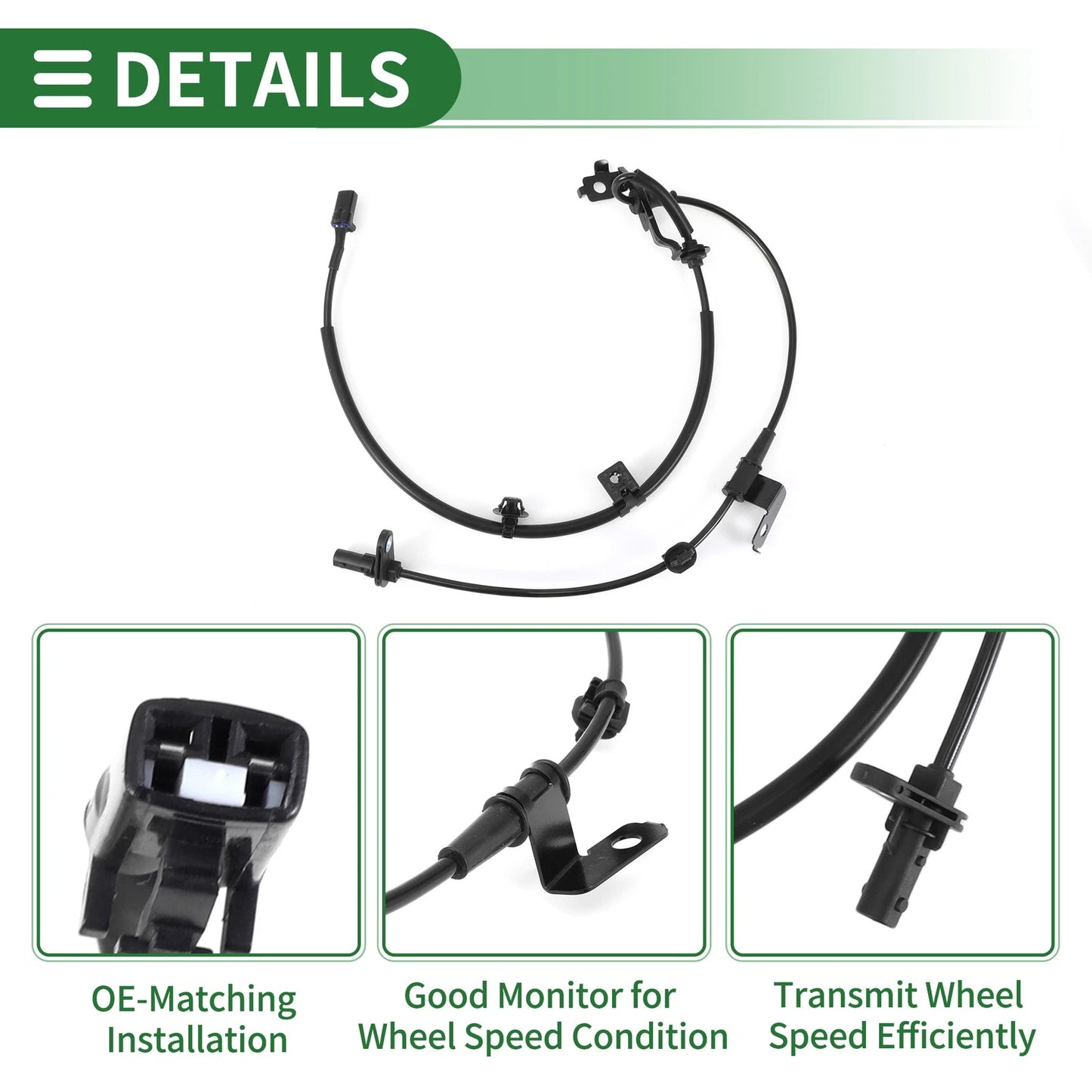 ABS Wheel Speed Sensor No. 59830C1000 for Hyundai Sonata (2015–2019)