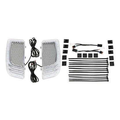 LED Turn Signals & Lower Grilles for Harley Street Road Glide (2014-2023)