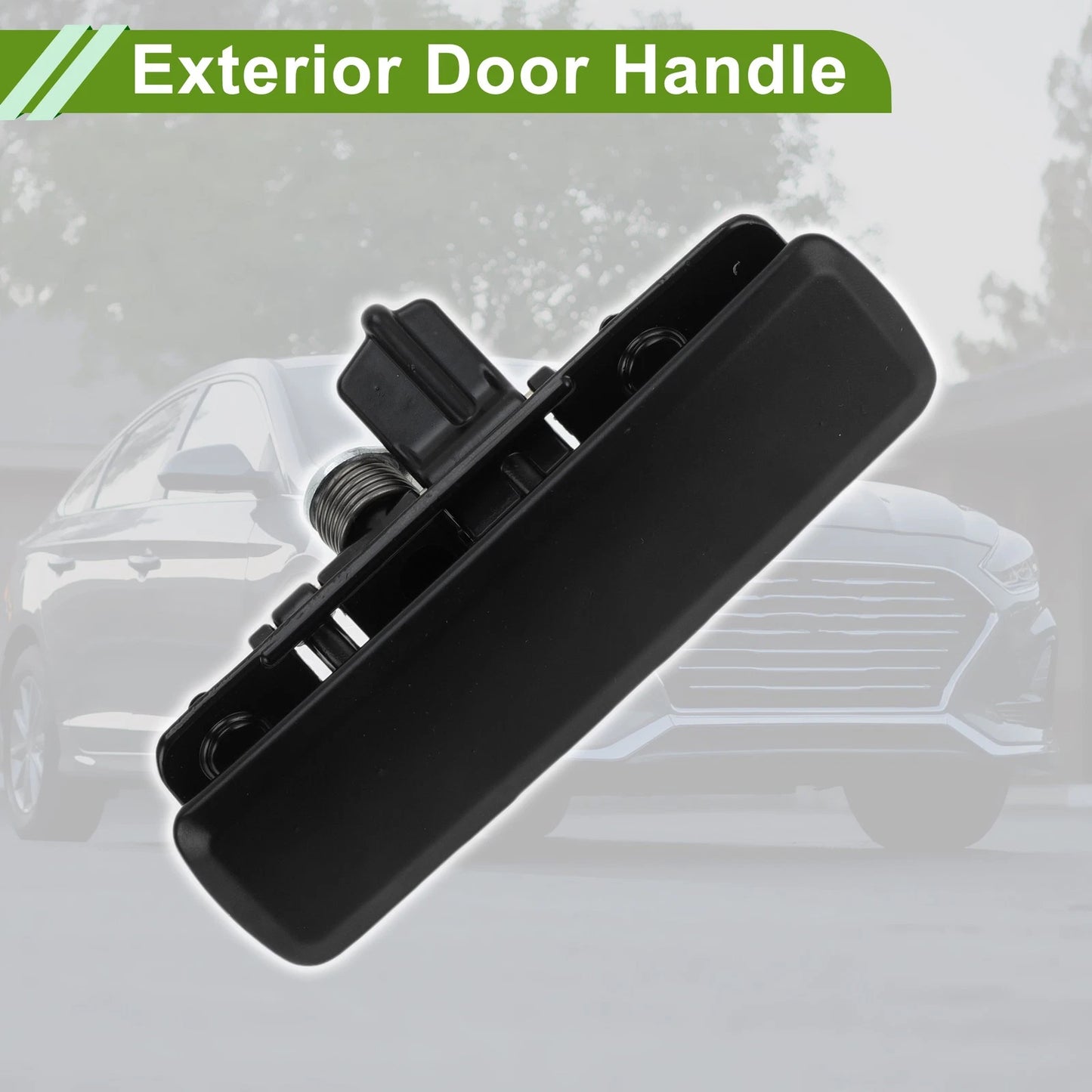 Exterior Door Handle for Chevrolet Astro (1992–2005) Front Right Black Plastic