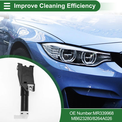 Front Passenger Side Headlight Washer Nozzle for Mitsubishi Pajero (N/A)