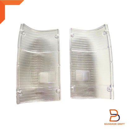 Clear Lens Corner Bumper Turn Signal Light Set for Mazda B-Series (85-98)