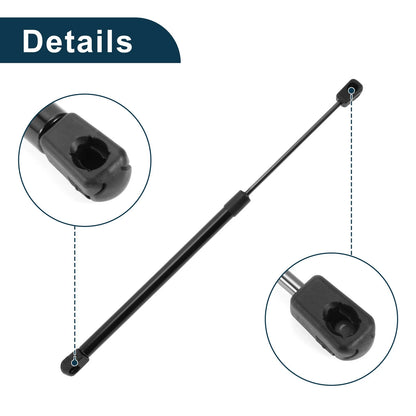 Set of 2 Rear Window Glass Lift Supports for Jeep Commander (2006–2010)
