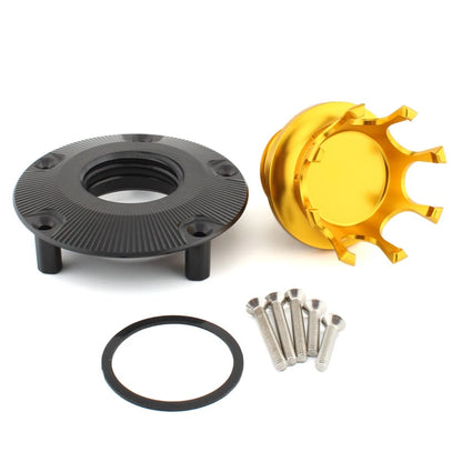 Chrome Fuel Gas Tank Cap Cover for Harley X350