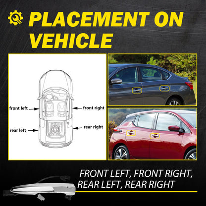 Exterior Door Handle for Nissan Sentra (2013–2019)