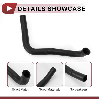 Radiator Coolant Hose for LEXUS LS400 4.0L (1990-1994) Rubber Black