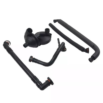 5Pcs PCV Crankcase Vent Valve & Breather Hose for BMW E46 330i 525i 530i X3 (2000-2006)
