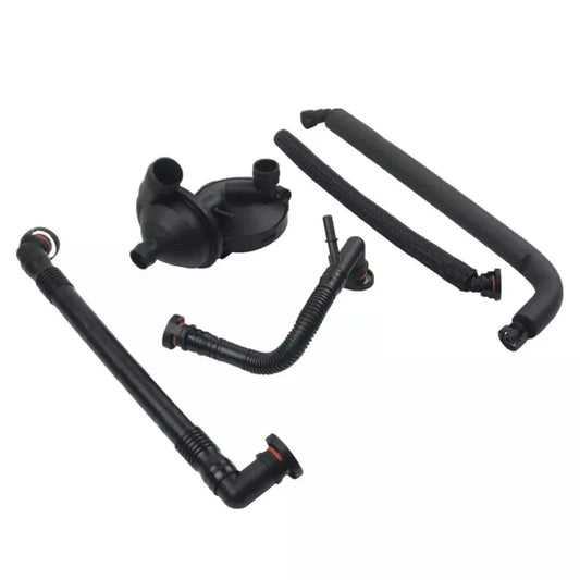 5Pcs PCV Crankcase Vent Valve & Breather Hose for BMW E46 330i 525i 530i X3 (2000-2006)