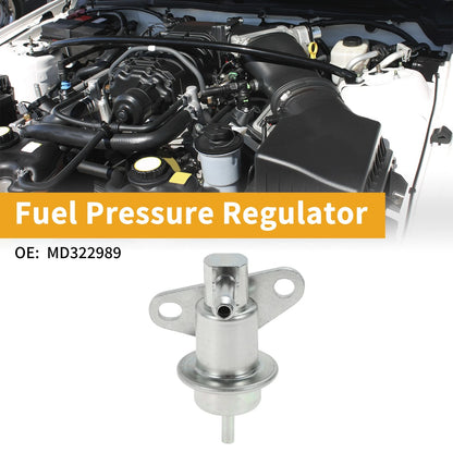 Fuel Pressure Regulator for Mitsubishi 3000GT (1991–1999) No.MD322989 Aluminum
