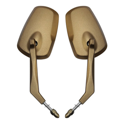 Gold Rear-View Mirrors for Harley Touring Electra Road King Glide (1982-2024)