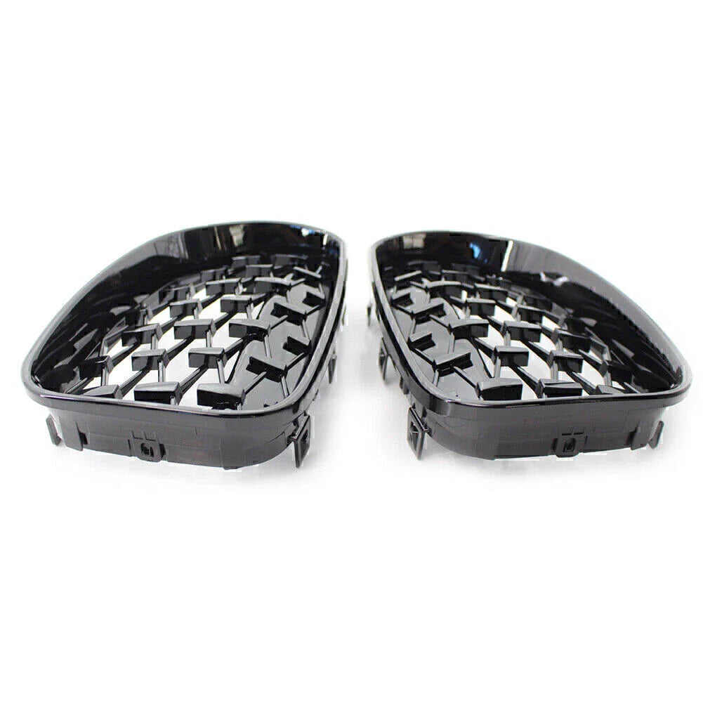 Gloss Black Front Grille for BMW E81 E82 E87 E88 1 Series (2008-2011)