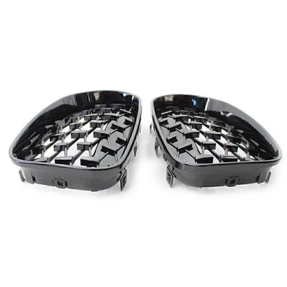 Gloss Black Front Grille for BMW E81 E82 E87 E88 1 Series (2008-2011)