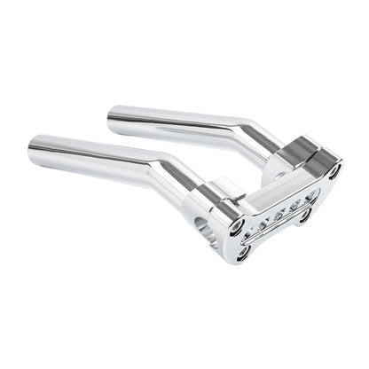 1x 6.5" Pullback Handlebar Riser Top Clamp for Harley Dyna FXD Softail XL883 1200