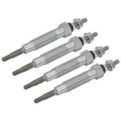 Set of 4 Glow Plugs for Mitsubishi Pajero NJ (1993–1996)