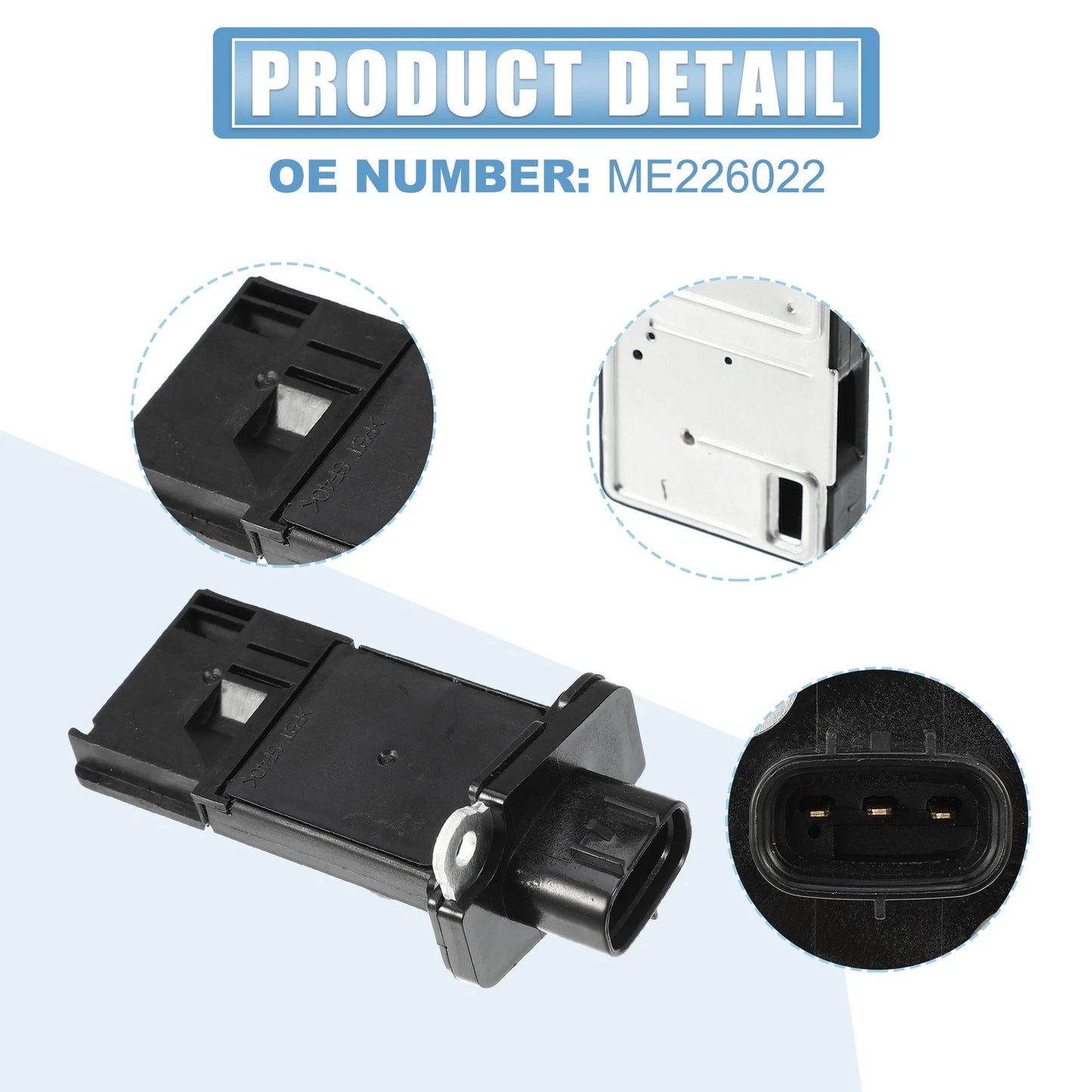 Mass Air Flow Sensor for Mitsubishi (No.ME226022)