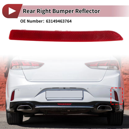 Rear Right Bumper Reflector No. 63149463764 for BMW 530i (2021–2023)